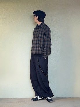 「雨の日コーデ」｜サマルさん（メンズ・175cm）の秋コーディネート