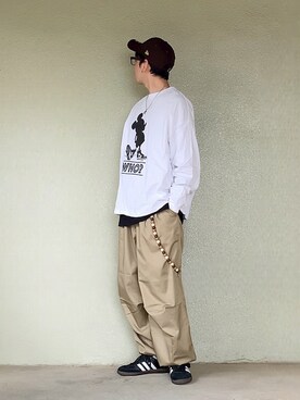 「bend(s)（ベンズ）のアイテム」を使った、サマルさん（メンズ・175cm）の春コーディネート