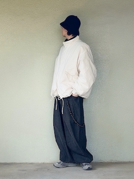 「モノトーン」｜サマルさん（メンズ・175cm）の冬コーディネート