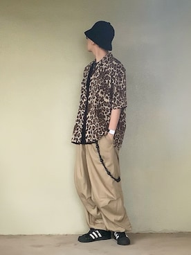 「バケットハット」｜サマルさん（メンズ・175cm）の夏コーディネート