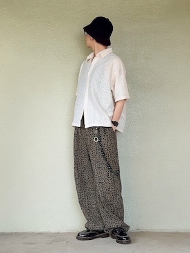 「KANGOL（カンゴール）のアイテム」を使った、サマルさん（メンズ・175cm）の夏コーディネート