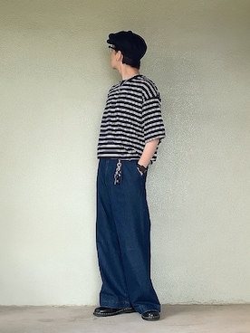 「アイテム（ドレスシューズ）」を使った、サマルさん（メンズ・175cm）の秋コーディネート