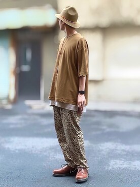 麦わら帽子 のメンズ人気ファッションコーディネート 季節 9月 11月 Wear