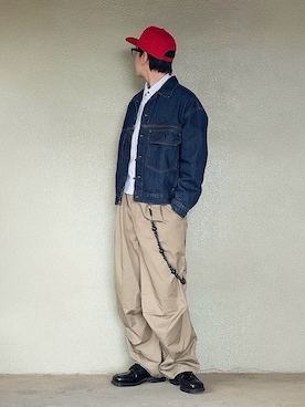 「Levi's（リーバイス）のアイテム（ジャケット/アウター）」を使った、サマルさん（メンズ・175cm）の春コーディネート