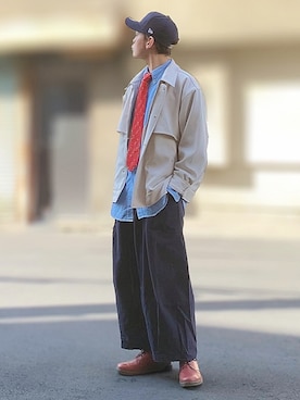 サマルさん(メンズ・175cm)の春コーディネート