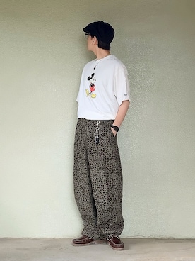「アイテム（モカシン/デッキシューズ）」を使った、サマルさん（メンズ・175cm）の秋コーディネート