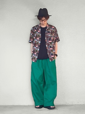 「NAVAL（ナバル）のアイテム」を使った、サマルさん（メンズ・175cm）の夏コーディネート