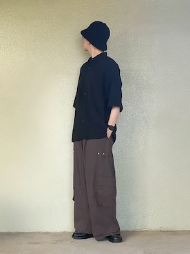 「KLEMAN（クレマン）のアイテム」を使った、サマルさん（メンズ・175cm）の夏コーディネート