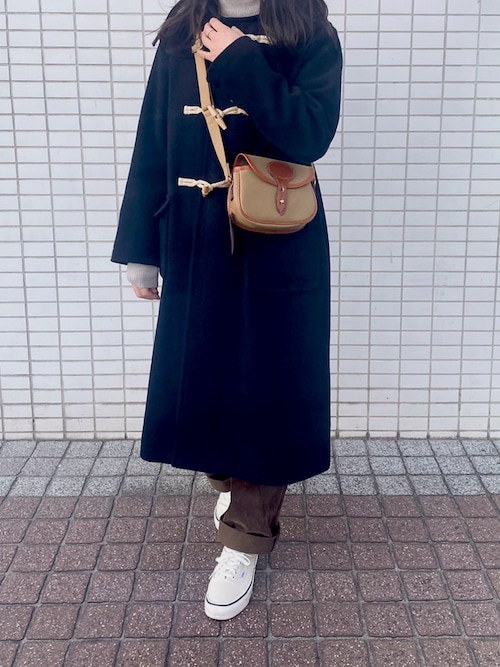 【美品】BEAMS BOY メルトンロングダッフルコート　ビームスボーイ BEAMS BOY（ビームスボーイ）の「BEAMS BOY / メルトン ロング