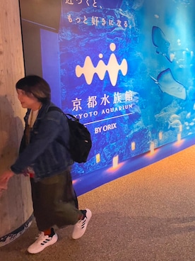 「アイテム（バックパック/リュック）」を使った、:Tom:さん（レディース・150cm・40代）の秋コーディネート