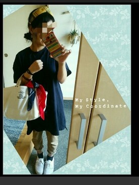 「ACC.（エーシーシー.）のアイテム」を使った、アイスコーヒー🍀さん（レディース・152cm）の秋コーディネート