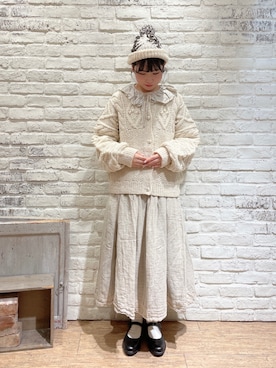 「TSUHARU by Samansa Mos2（ツハルバイサマンサモスモス）のアイテム（帽子）」を使った、ながやさん（レディース・157cm）の秋コーディネート