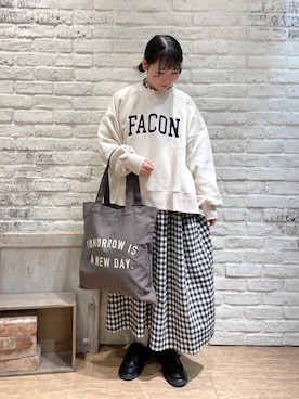 ながやさん（レディース・157cm）の冬コーディネート