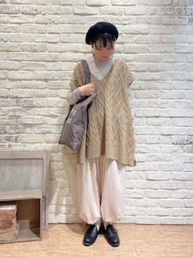 ながやさん（レディース・157cm）の秋コーディネート