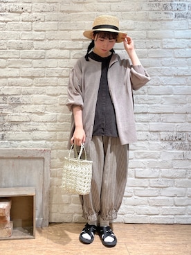 ながやさん(レディース・157cm)の夏コーディネート