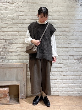 ながやさん（レディース・157cm）の冬コーディネート