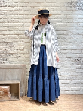 ながやさん(レディース・157cm)の夏コーディネート