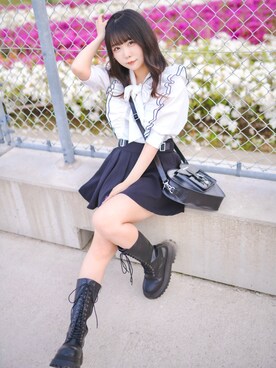 もーさんさんの（GRL | グレイル）を使ったコーディネート