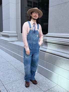 「RRL(ダブル アール エル)のアイテム」を使った、 $hinih$さん(メンズ・172cm)の秋コーディネート
