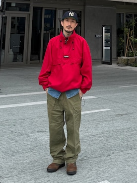 「アイテム（トップス）」を使った、 $hinih$さん（メンズ・172cm）の秋コーディネート