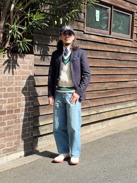 「アイテム（フォーマルスーツ/小物）」を使った、 $hinih$さん（メンズ・172cm）の春コーディネート