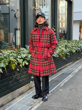 「アイテム（アクセサリー）」を使った、 $hinih$さん（メンズ・172cm）の冬コーディネート