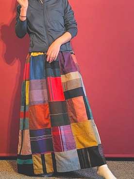 「レディースファッション」｜maria170さん（レディース・170cm）の春コーディネート