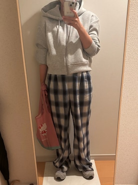 「アイテム（パンツ）」を使った、shihoさん（レディース・158cm）の秋コーディネート