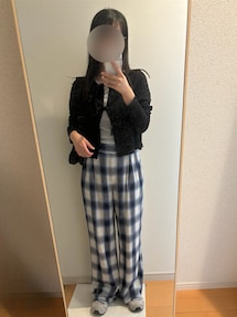 【即日配送可能】PHEENY オンブレチェックパンツ PHEENY（カジュアルパンツ）のフリマアイテム一覧