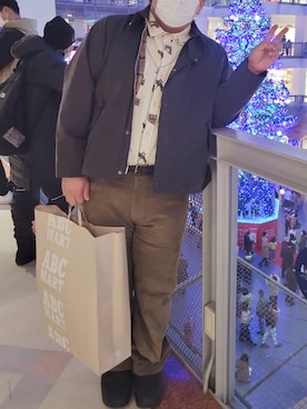 「Critical Slide（クリティカルスライド）のアイテム（トップス）」を使った、たかさん（メンズ・175cm）の冬コーディネート