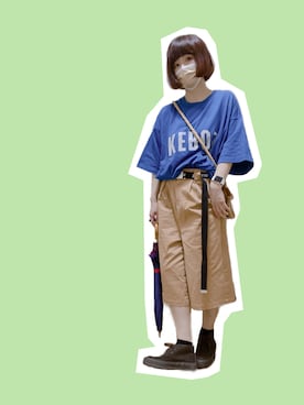 チャッキーナ 𓆌さん（レディース・160cm）の夏コーディネート