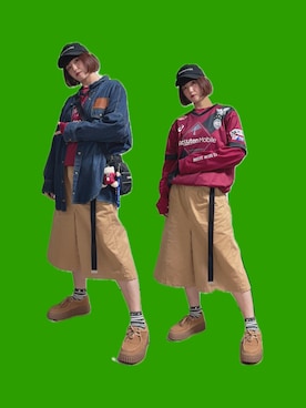 チャッキーナ 𓆌さんのコーディネート