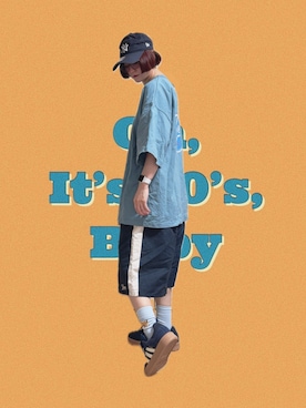 「アイテム（レッグウェア）」を使った、チャッキーナ 𓆌さん（レディース・160cm）の秋コーディネート