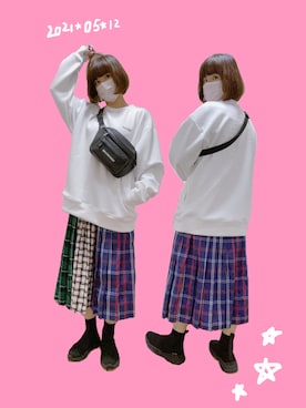 チャッキーナ 𓆌さん（レディース・160cm）の夏コーディネート