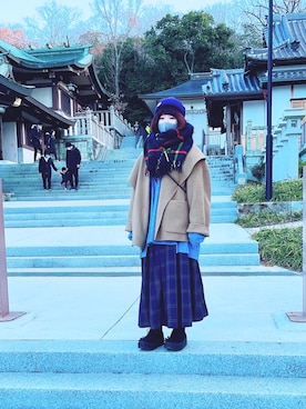 チャッキーナ 𓆌さん（レディース・160cm）の冬コーディネート