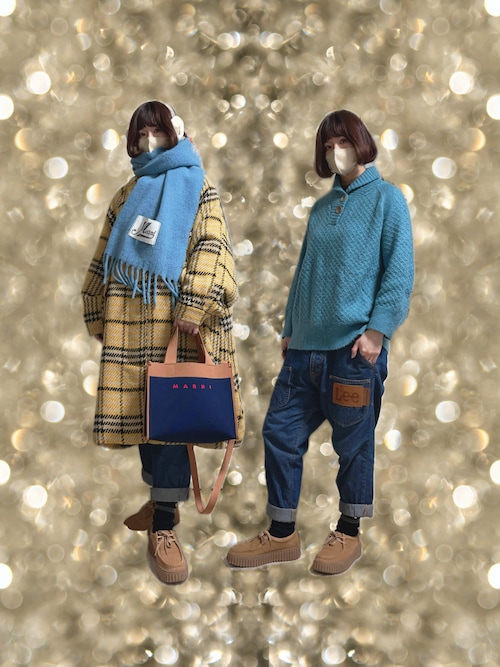 シープスキン UGG 刺繍ロゴイヤーマフ W SHEEPSKIN EMROIDERY EARMUFF