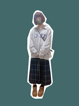 チャッキーナ 𓆌さん（レディース・160cm）の秋コーディネート