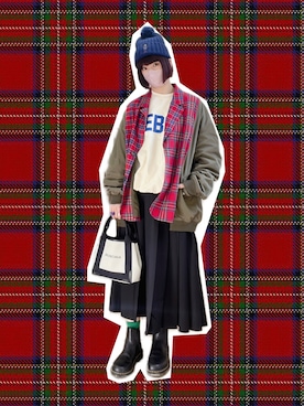 チャッキーナ 𓆌さん（レディース・160cm）の秋コーディネート