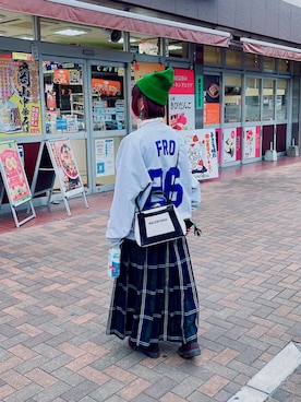 チャッキーナ 𓆌さん(レディース・160cm)の冬コーディネート