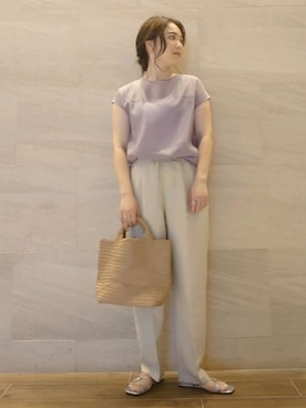 ヤマサキナナさん(レディース・160cm)の夏コーディネート