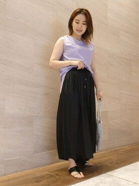 ヤマサキナナさん(レディース・160cm)の夏コーディネート