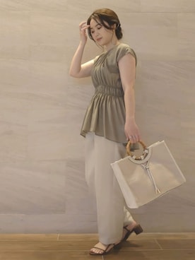 ヤマサキナナさん(レディース・160cm)の夏コーディネート