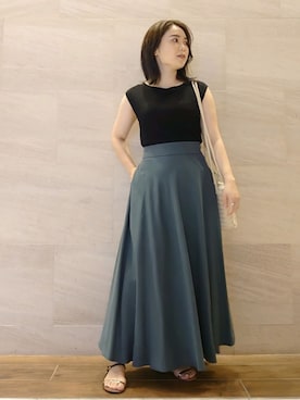 ヤマサキナナさん（レディース・160cm）の夏コーディネート