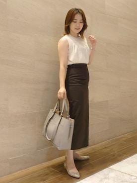 ヤマサキナナさん（レディース・160cm）の夏コーディネート