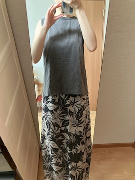 「クレドナ」｜あいさん（レディース・162cm）の夏コーディネート