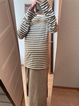 「クレドナ」｜「アイテム（ワンピース/ドレス）」を使った、あいさん（レディース・162cm）の秋コーディネート