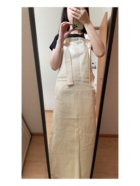 「クレドナ」｜「アイテム（ワンピース/ドレス）」を使った、あいさん（レディース・162cm）の夏コーディネート