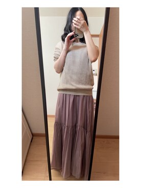 「クレドナ」｜「アイテム（ワンピース/ドレス）」を使った、あいさん（レディース・162cm）の夏コーディネート