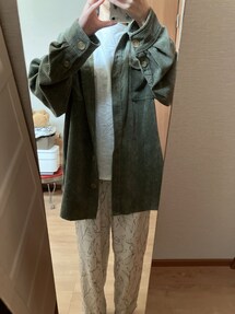 TODAYFUL（トゥデイフル）の「ボーイフレンドコーデュロイシャツ