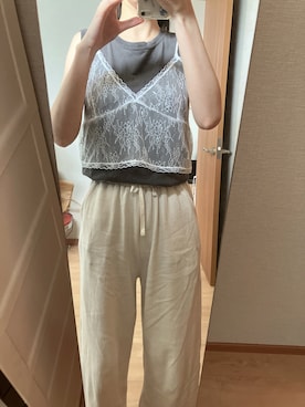 「クレドナ」｜あいさん（レディース・162cm）の夏コーディネート